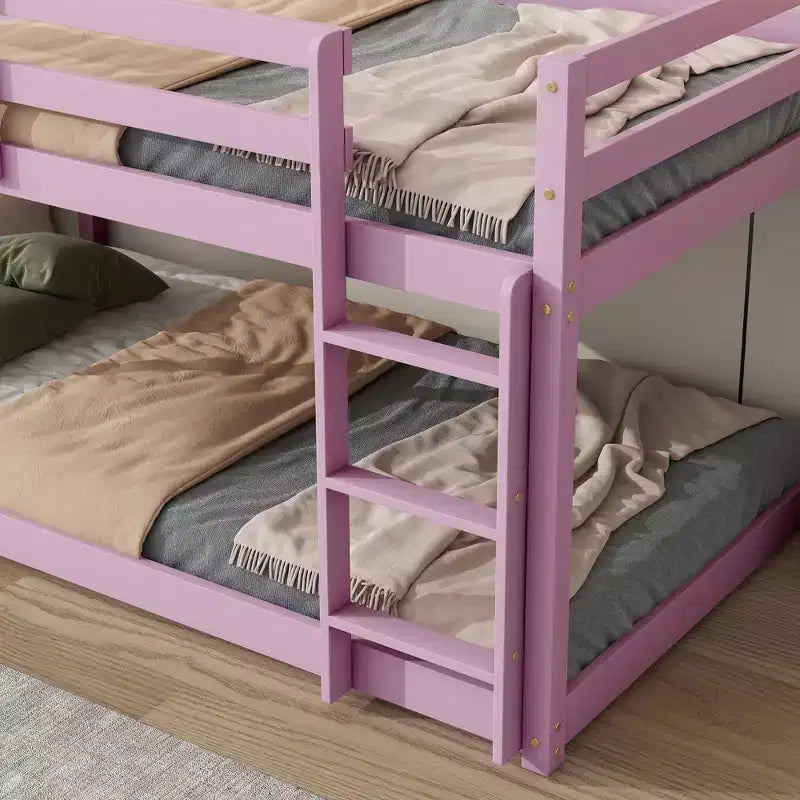 Lit mezzanine queen MAYEERTY avec espace de rangement sous le lit – Métal robuste, peu encombrant