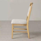 Chaises de salle à manger Roundhill Furniture Arden en bois massif, lot de 2