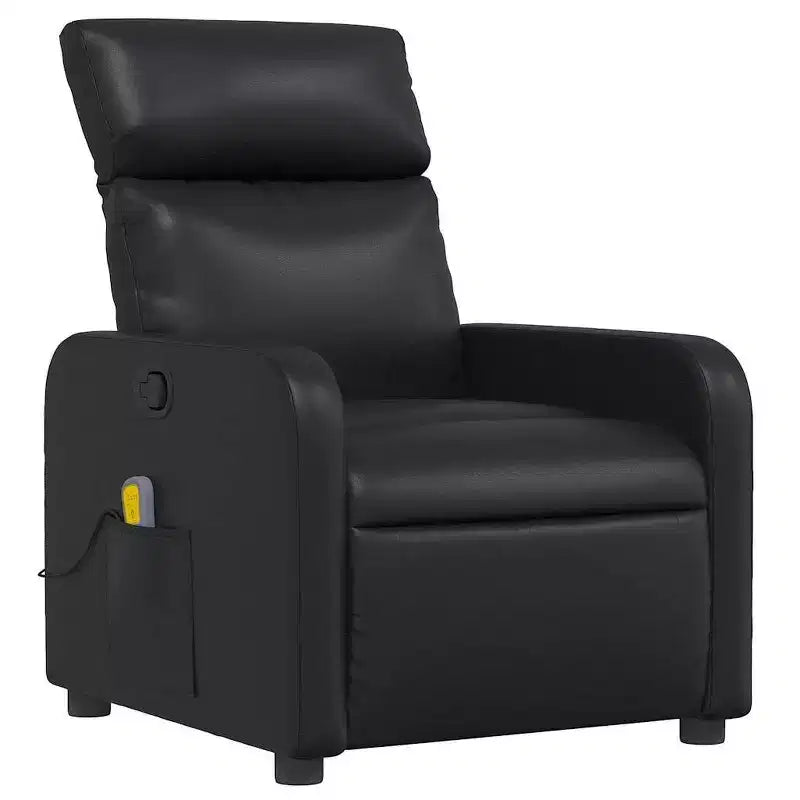 vidaXL Fauteuil inclinable de massage avec repose-pieds réglables