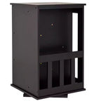 Table d'appoint rotative Lakeside Collection, élégante et pratique -