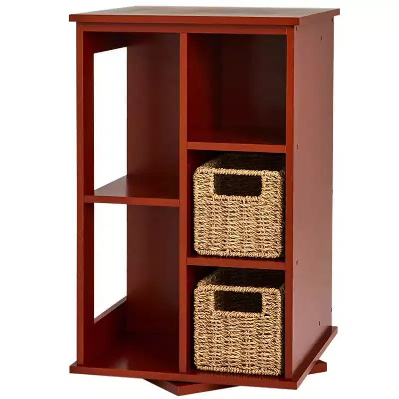 Table d'appoint rotative Lakeside Collection, élégante et pratique -