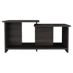 Jolie petite marque de jouets Wema 3 table basse, étagère inférieure ouverte – Espresso