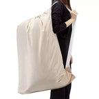 Sac à linge Narwey XL en nylon avec sangle, grand organiseur de linge sale, s'adapte facilement à un panier à linge