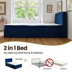 Matelas jumeau en peluche HOMLUX - Aucun assemblage requis, isolation des mouvements et sommeil rafraîchissant et respirant