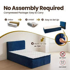 Matelas jumeau en peluche HOMLUX - Aucun assemblage requis, isolation des mouvements et sommeil rafraîchissant et respirant
