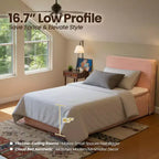 Matelas jumeau en peluche HOMLUX - Aucun assemblage requis, isolation des mouvements et sommeil rafraîchissant et respirant