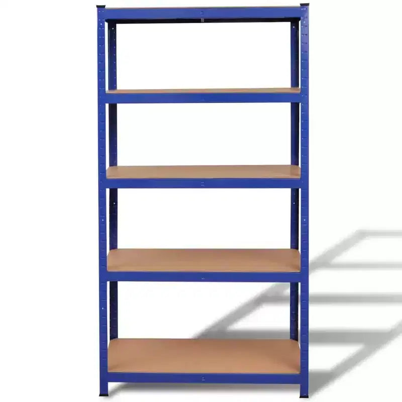 vidaXL Étagère de rangement bleue 2 pcs