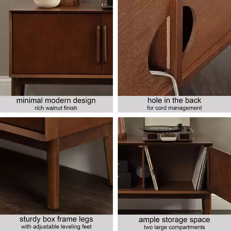 Meuble TV Kate et Laurel McCutcheon Wood