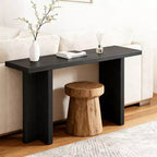 Karl Home Console étroite moderne en bois de 42 po pour entrée et salon