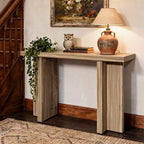 Karl Home Console étroite moderne en bois de 42 po pour entrée et salon