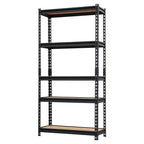 Étagère de rangement en métal robuste, résistante à la rouille, montage facile, étagère utilitaire réglable pour garage, entrepôt, cellier, placard, sous-sol, cuisine