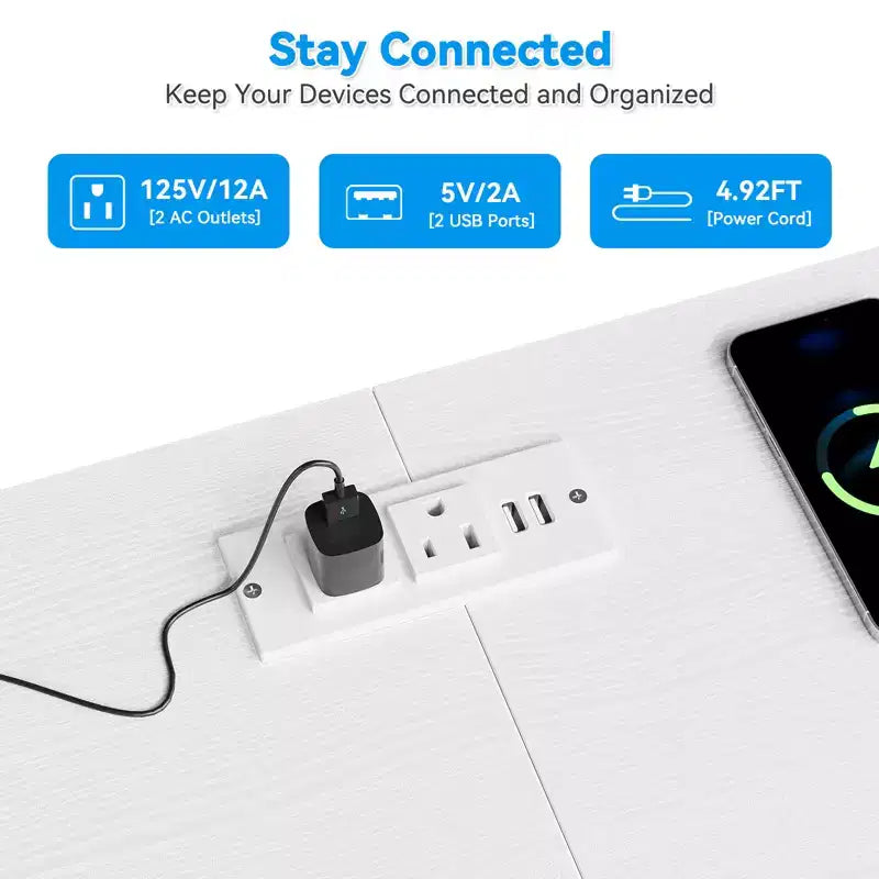 Meuble TV avec 10 tiroirs en tissu pour téléviseurs de 65/70/75 pouces, meuble de divertissement de 160 cm de large avec lumières LED et prises de courant