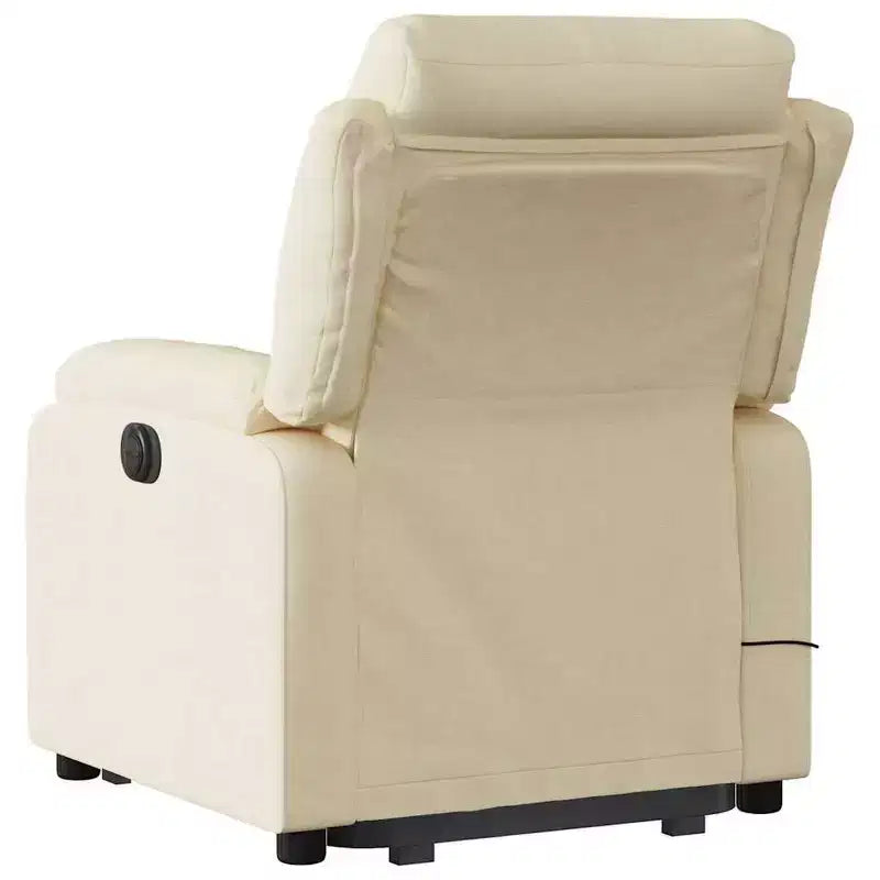 vidaXL Fauteuil inclinable de massage avec fonction releveur Gris clair
