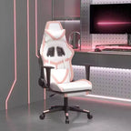 vidaXL Chaise de jeu noir et rouge