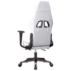 vidaXL Chaise de jeu noir et rouge