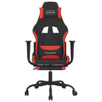 vidaXL Chaise de jeu noir et crème