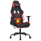 vidaXL Chaise de jeu noir et crème