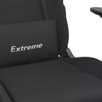 vidaXL Chaise de jeu noir et crème