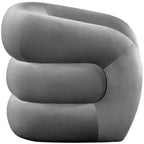 Fauteuil en Velours Roxbury Meridian Furniture
