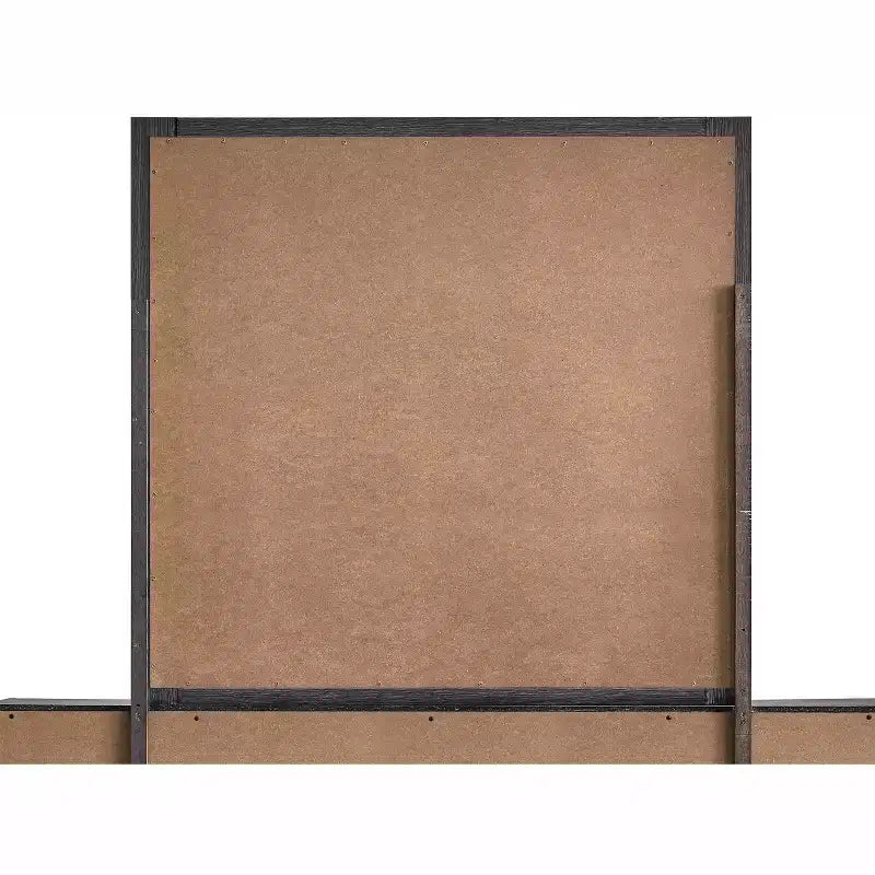 Miroir de commode Passion Furniture Plano, cadre rectangulaire en bois, 39 po L x 37 po H