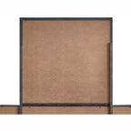 Miroir de commode Passion Furniture Plano, cadre rectangulaire en bois, 39 po L x 37 po H