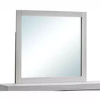 Miroir de commode Passion Furniture Plano, cadre rectangulaire en bois, 39 po L x 37 po H