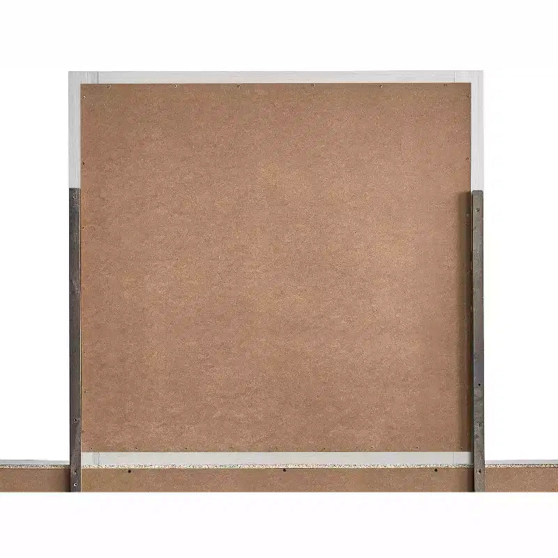 Miroir de commode Passion Furniture Plano, cadre rectangulaire en bois, 39 po L x 37 po H