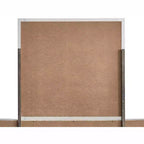 Miroir de commode Passion Furniture Plano, cadre rectangulaire en bois, 39 po L x 37 po H