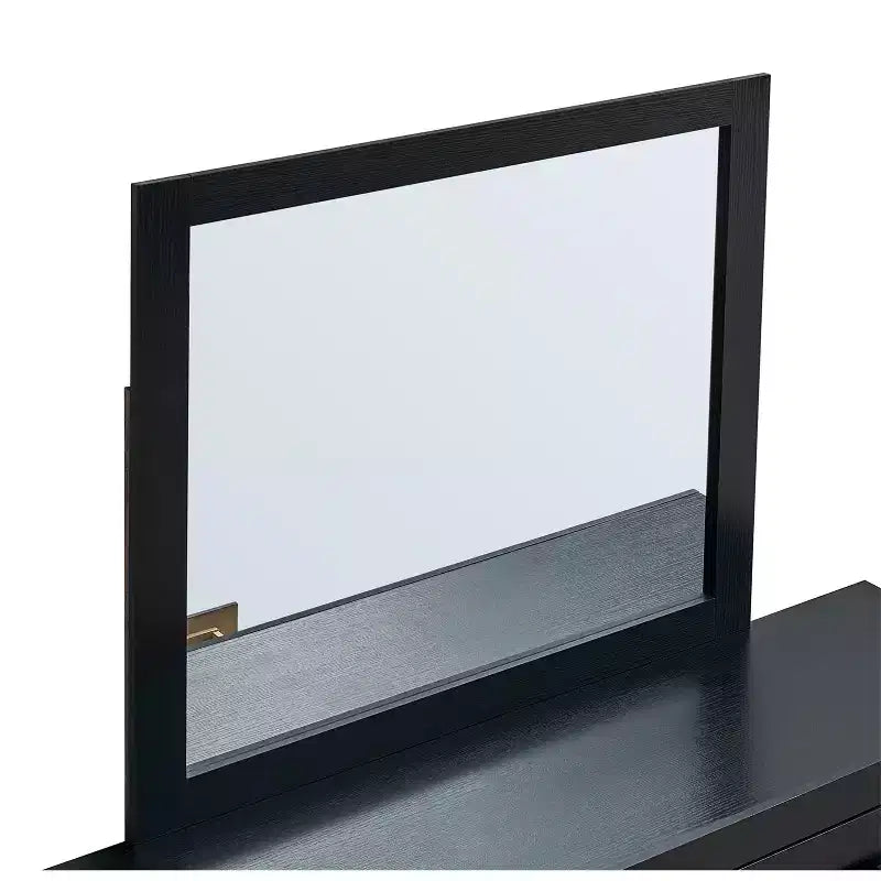 Miroir de commode Passion Furniture Plano, cadre rectangulaire en bois, 39 po L x 37 po H