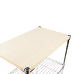 Chariot de rangement à roulettes de 85,1 cm H x 71,1 cm L