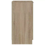 vidaXL Armoire à chaussures en bois d'ingénierie chêne Sonoma 30 x 35 x 70 cm