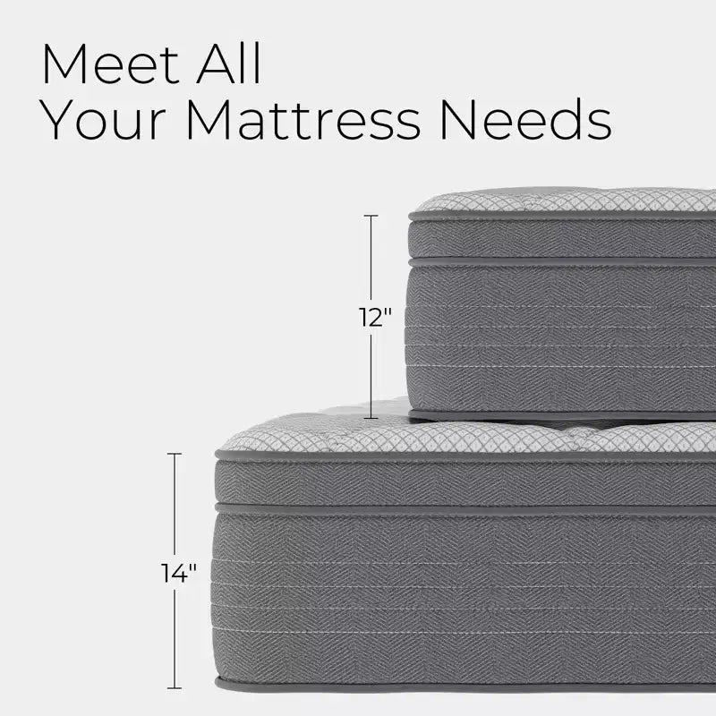 Matelas hybrides en mousse à mémoire de forme gel Sweetnight de 30/35/40 cm, fermeté moyenne, certifiés CertiPUR-US et OEKO-TEX