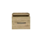 Table de chevet HomeRoots 10 tiroir en similibois beige