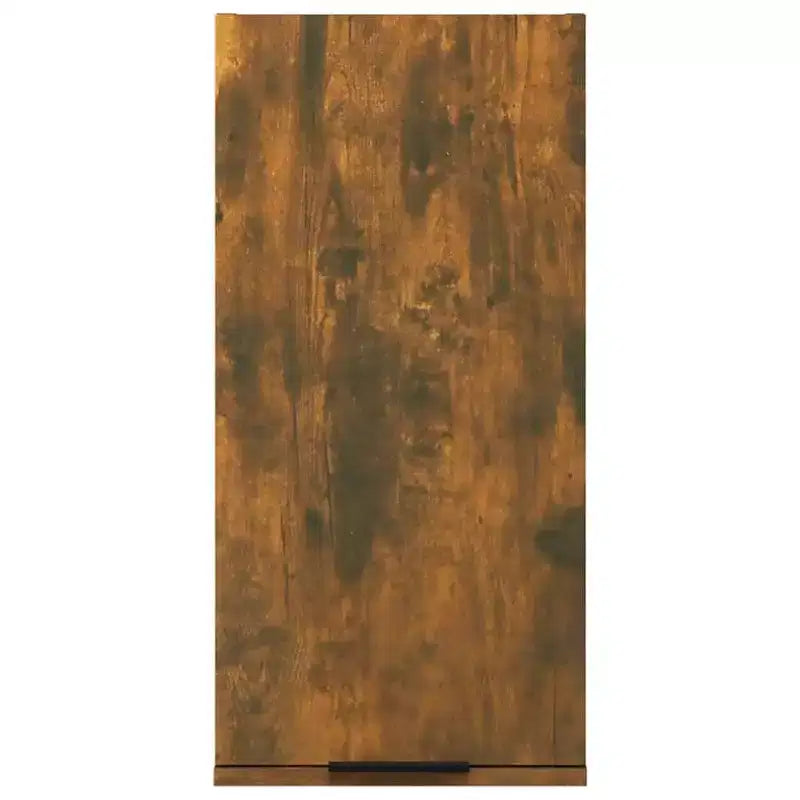 vidaXL Meuble de salle de bain chêne fumé Bois d'ingénierie Medium
