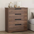 4 Drawer Dresser for Bedroom, Dresser Chest of Drawers, Wooden Dresser Organizer,Modern Bedside End Table for Living Room, Nursery