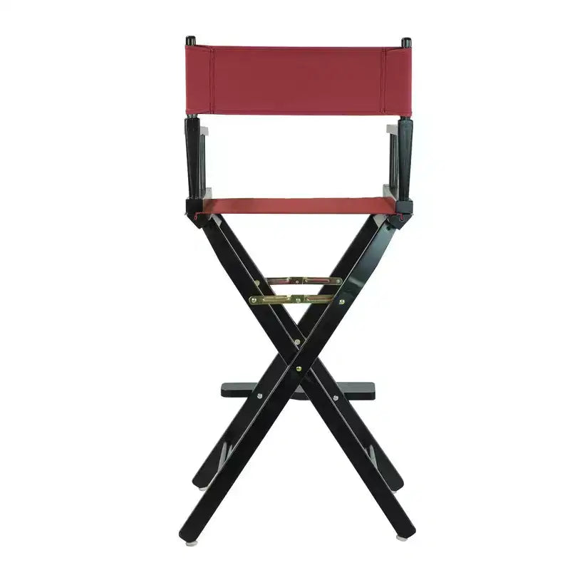 Chaise de réalisateur hauteur bar – Cadre noir