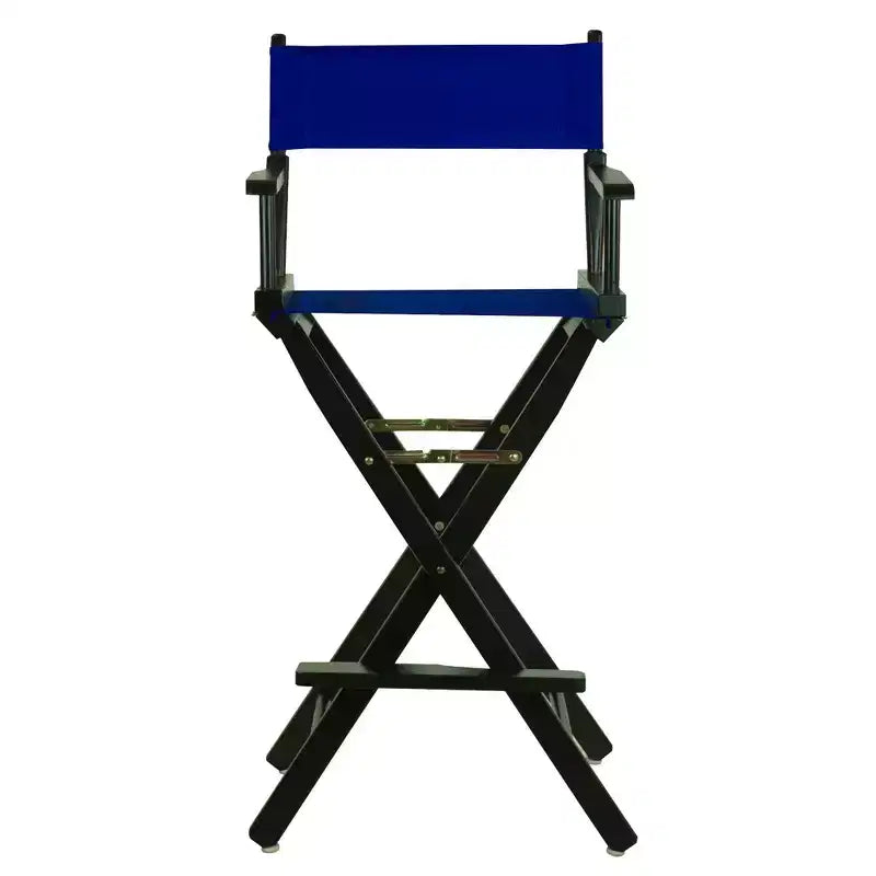 Chaise de réalisateur hauteur bar – Cadre noir