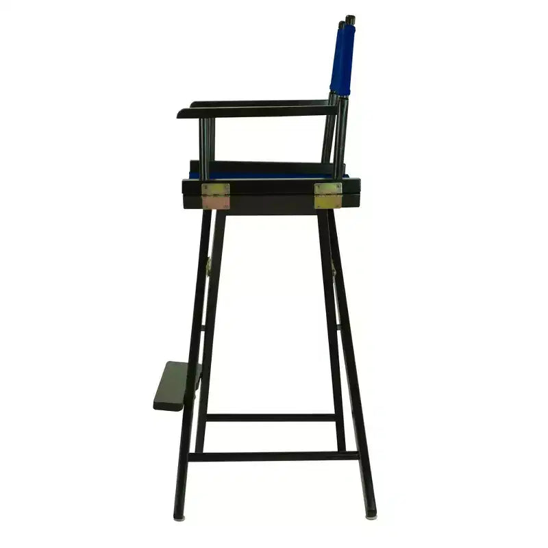Chaise de réalisateur hauteur bar – Cadre noir