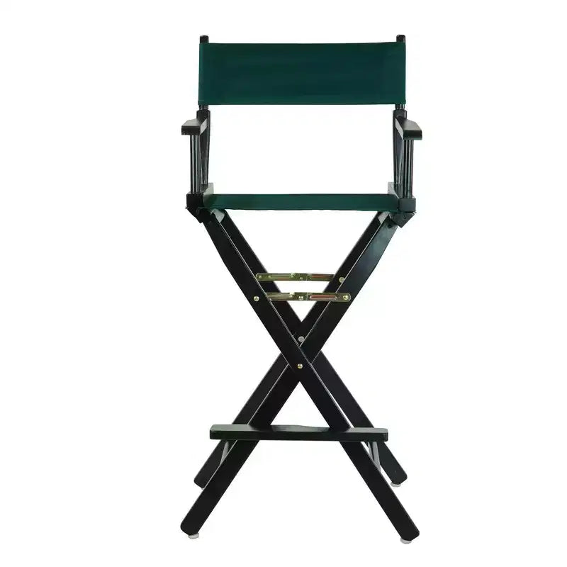 Chaise de réalisateur hauteur bar – Cadre noir