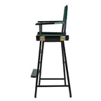 Chaise de réalisateur hauteur bar – Cadre noir
