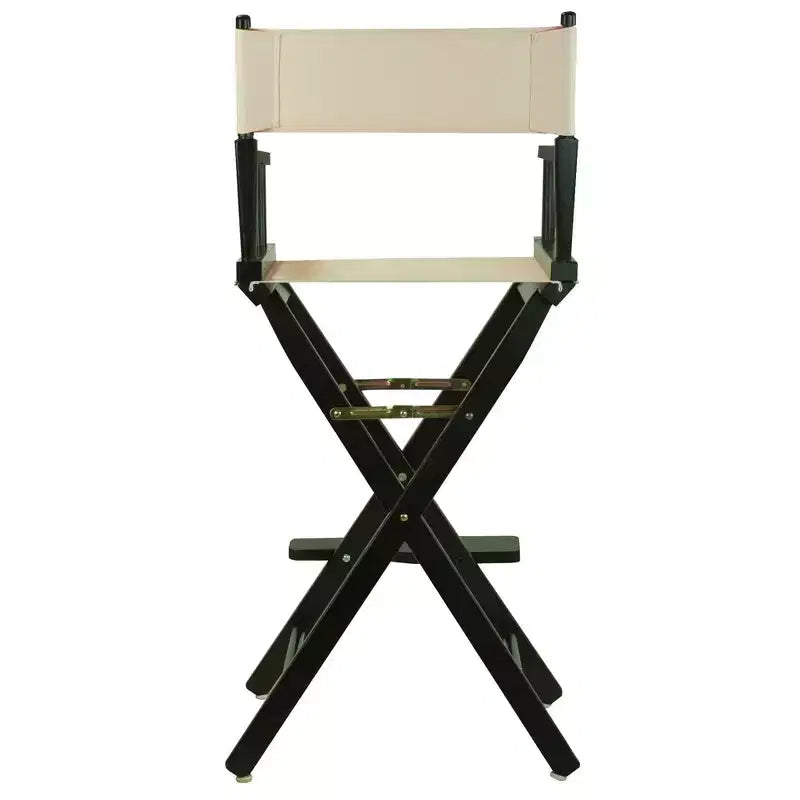 Chaise de réalisateur hauteur bar – Cadre noir