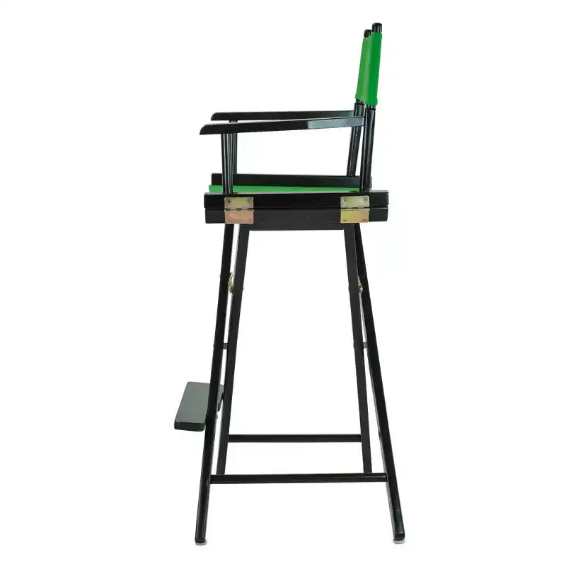 Chaise de réalisateur hauteur bar – Cadre noir