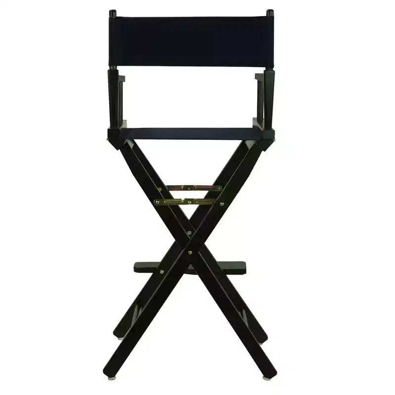 Chaise de réalisateur hauteur bar – Cadre noir