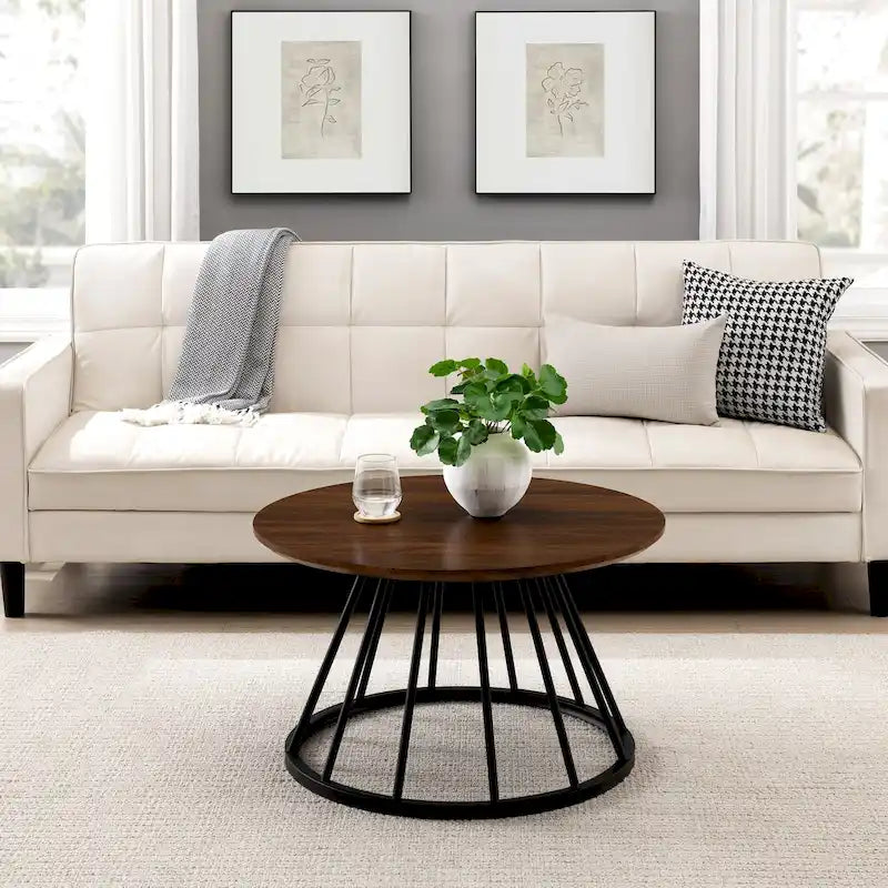 Table basse ronde 30 pouces Middlebrook Modern