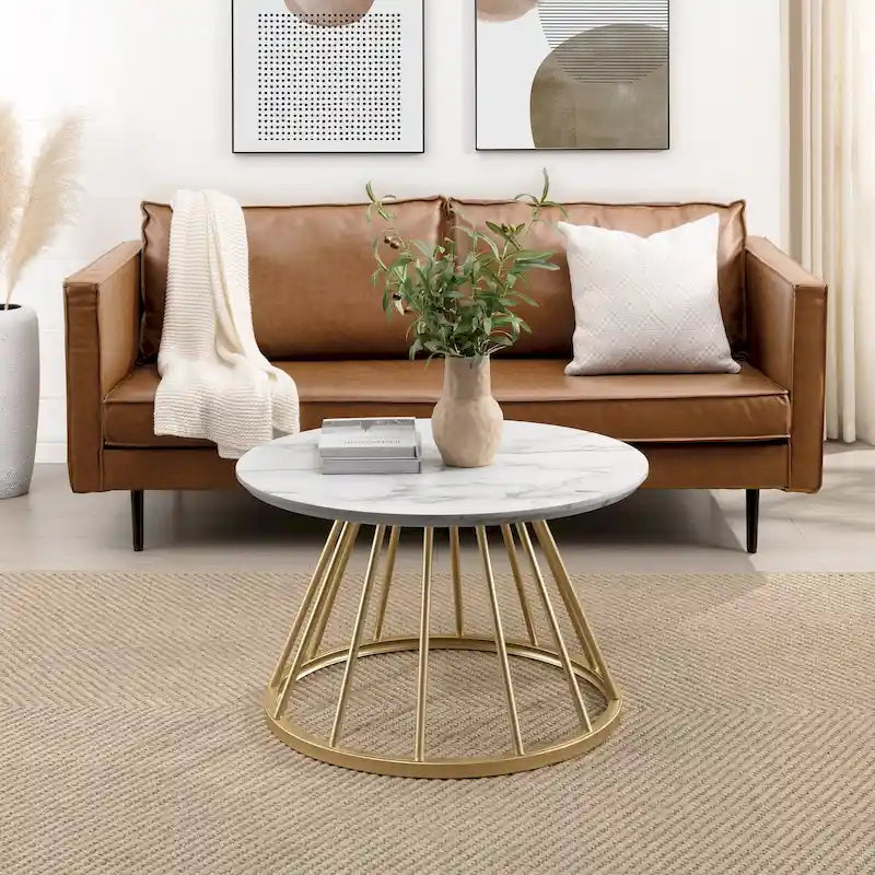 Table basse ronde 30 pouces Middlebrook Modern