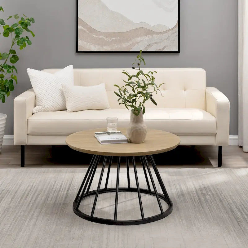 Table basse ronde 30 pouces Middlebrook Modern