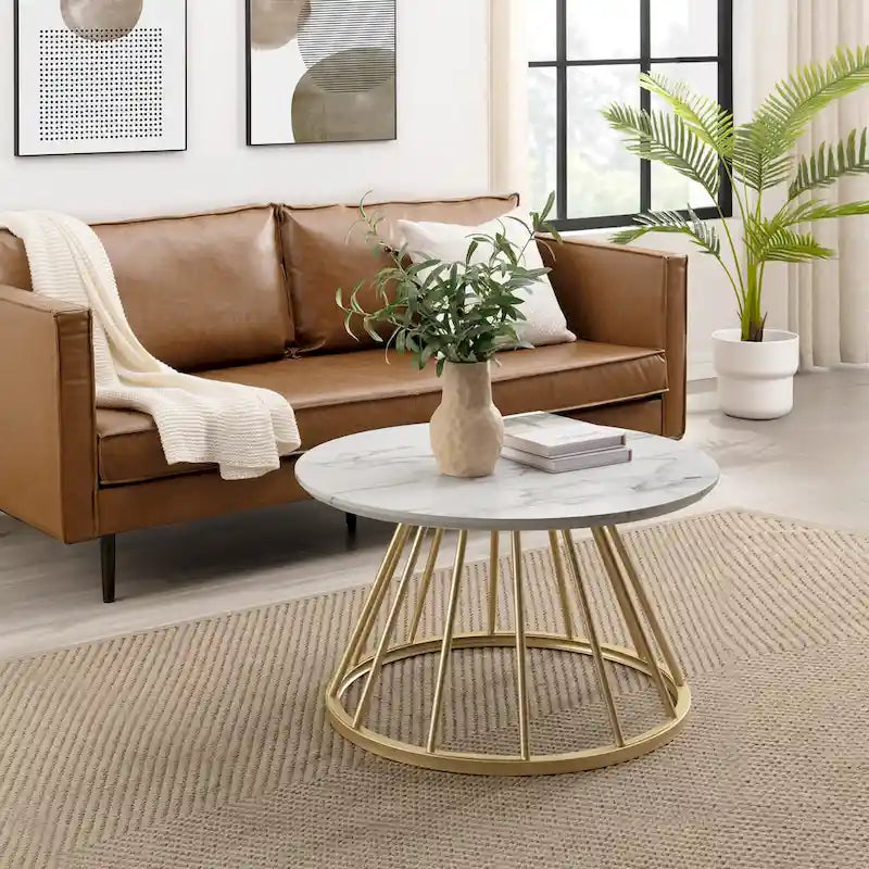 Table basse ronde 30 pouces Middlebrook Modern