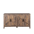 Meuble TV moderne de 150 cm avec portes et étagères