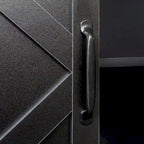 Meuble TV moderne de 150 cm avec portes et étagères