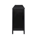 Meuble TV moderne de 150 cm avec portes et étagères